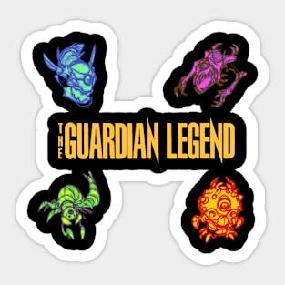 Guardian Legend NES - Simple Sticker